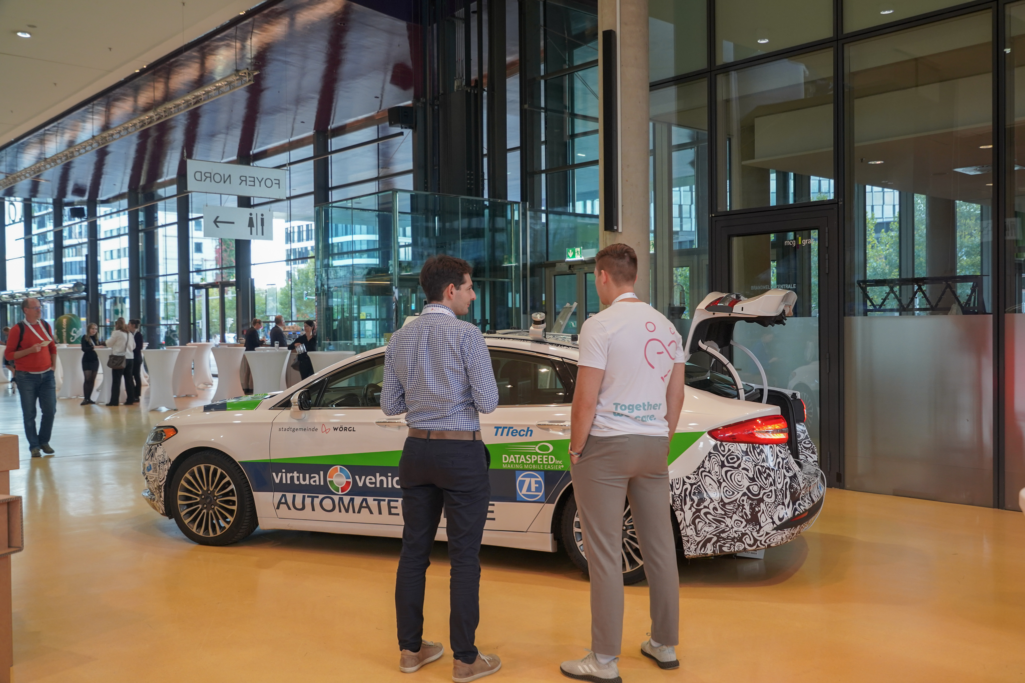 Zukunftstag - Virtual Vehicle automated vehicle